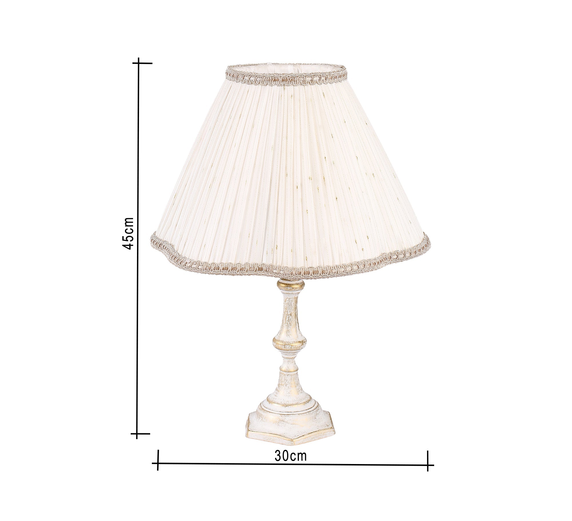 Antique lamp with a subtle gold touch - Vitrine Furniture - Lighting