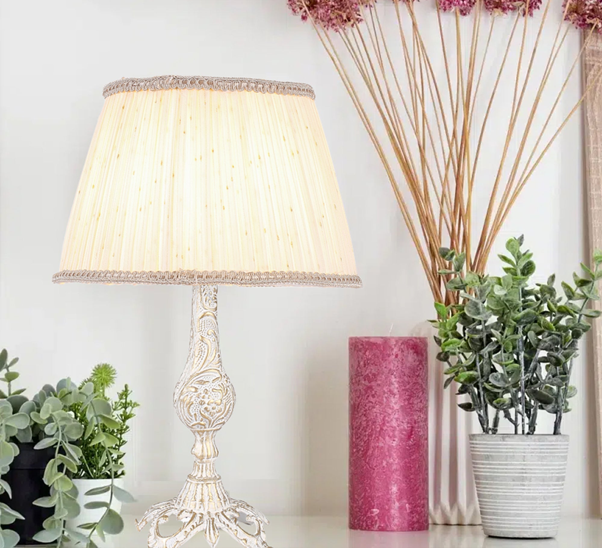 Antique table lamp for home and decor - Vitrine Furniture - Lighting