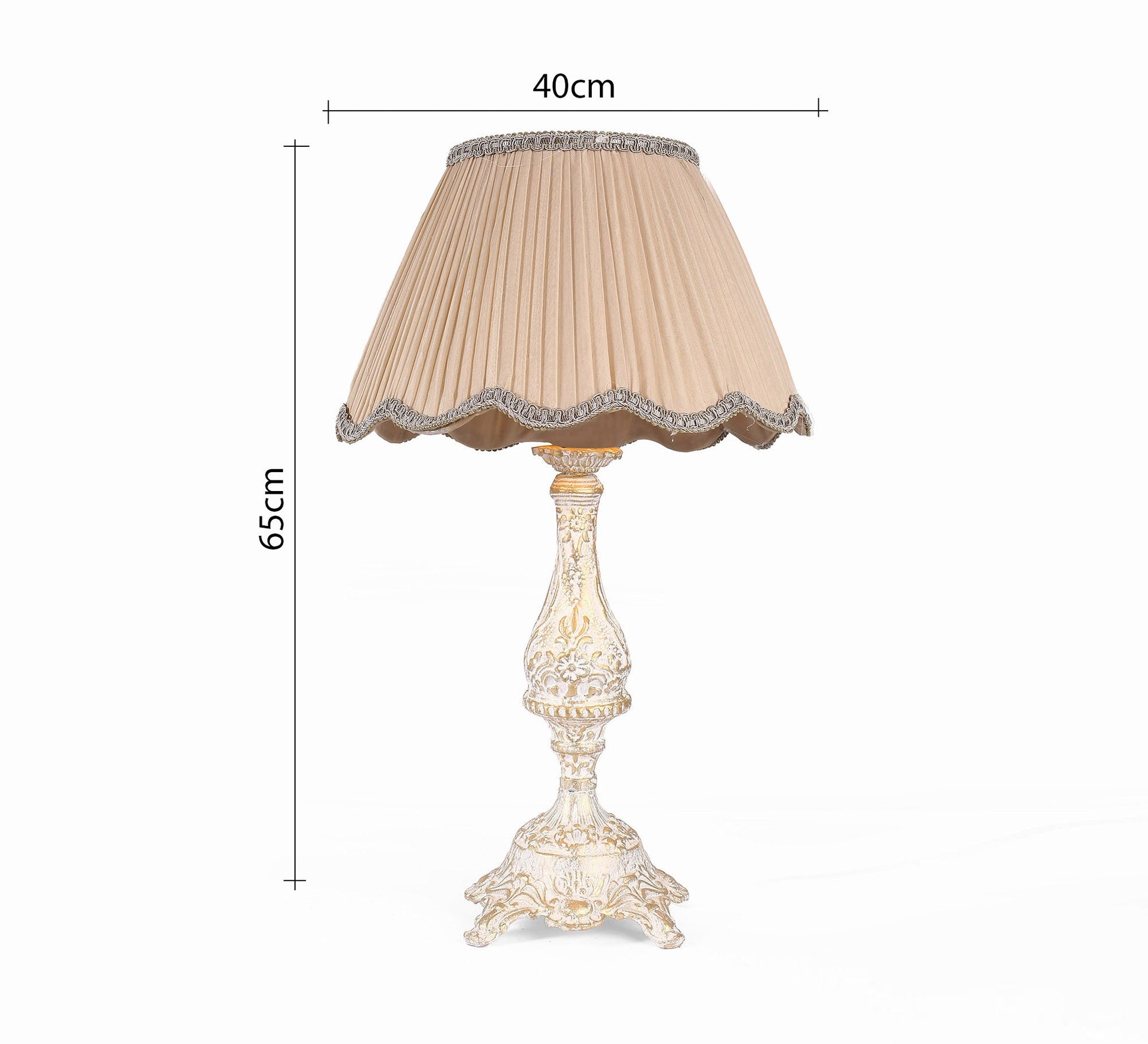 Antique table lamp for warm lighting - Vitrine Furniture - Lighting