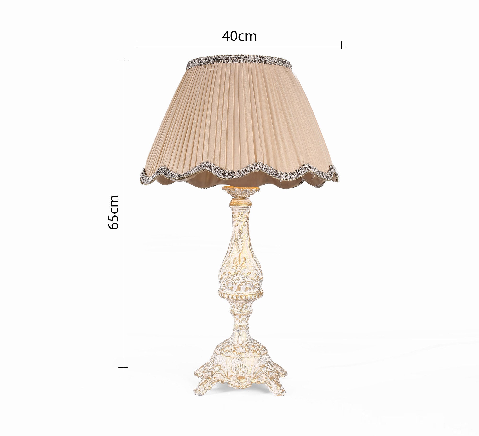 Antique table lamp for warm lighting - Vitrine Furniture - Lighting