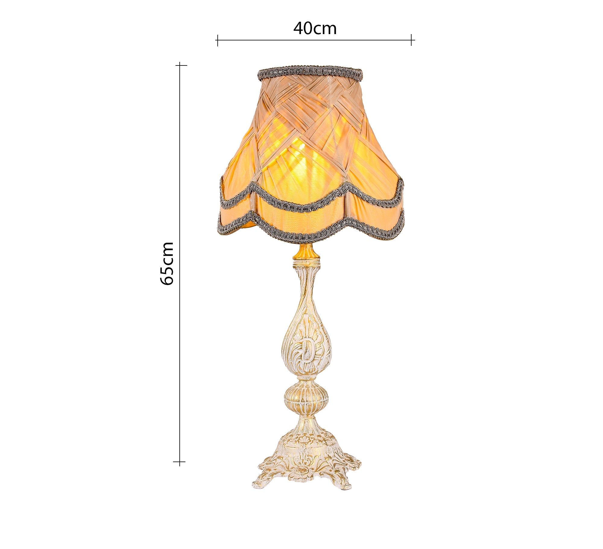 Antique table lamp with elegant design - Vitrine Furniture - Lighting