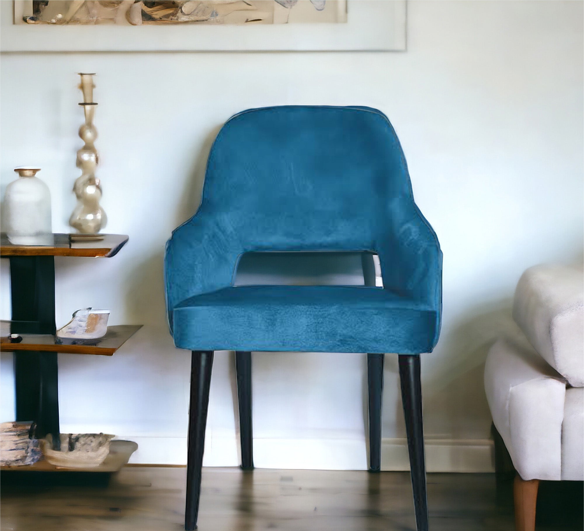 Aqua blue chair - Vitrine Furniture - Furniture