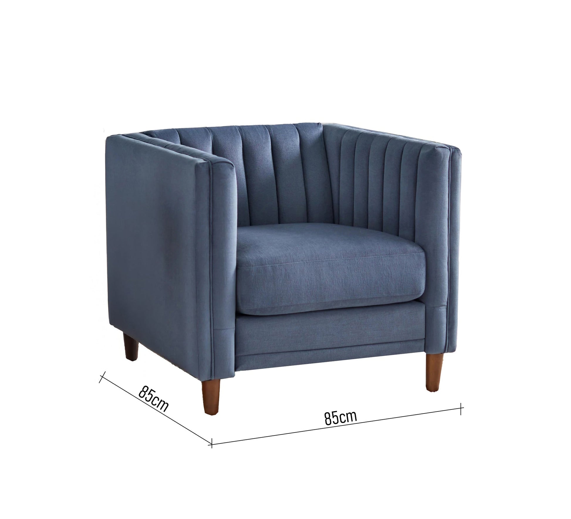 Armchair with slatted armrests and back - Vitrine Furniture - Chairs & Chaise lounge