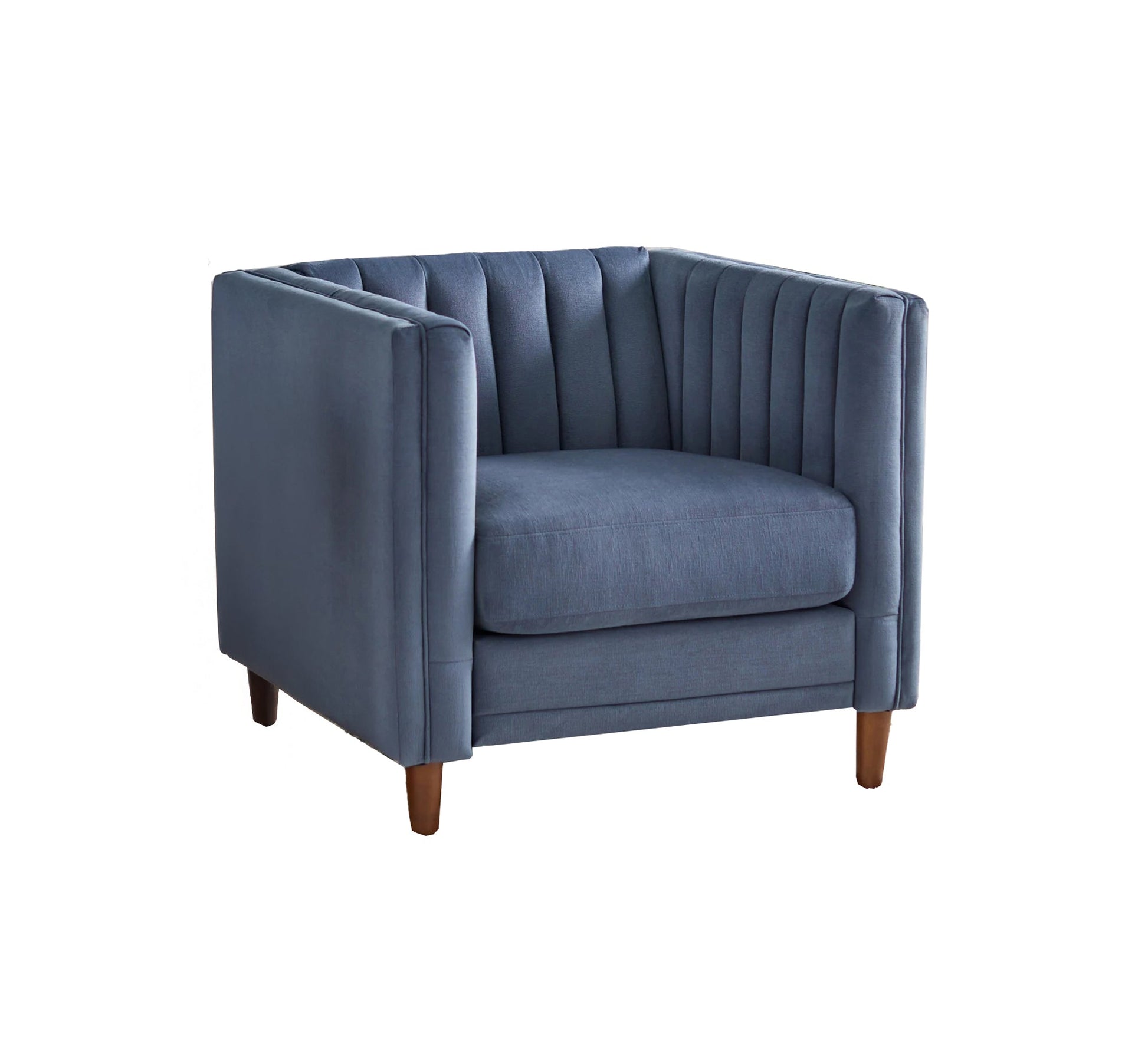 Armchair with slatted armrests and back - Vitrine Furniture - Furniture