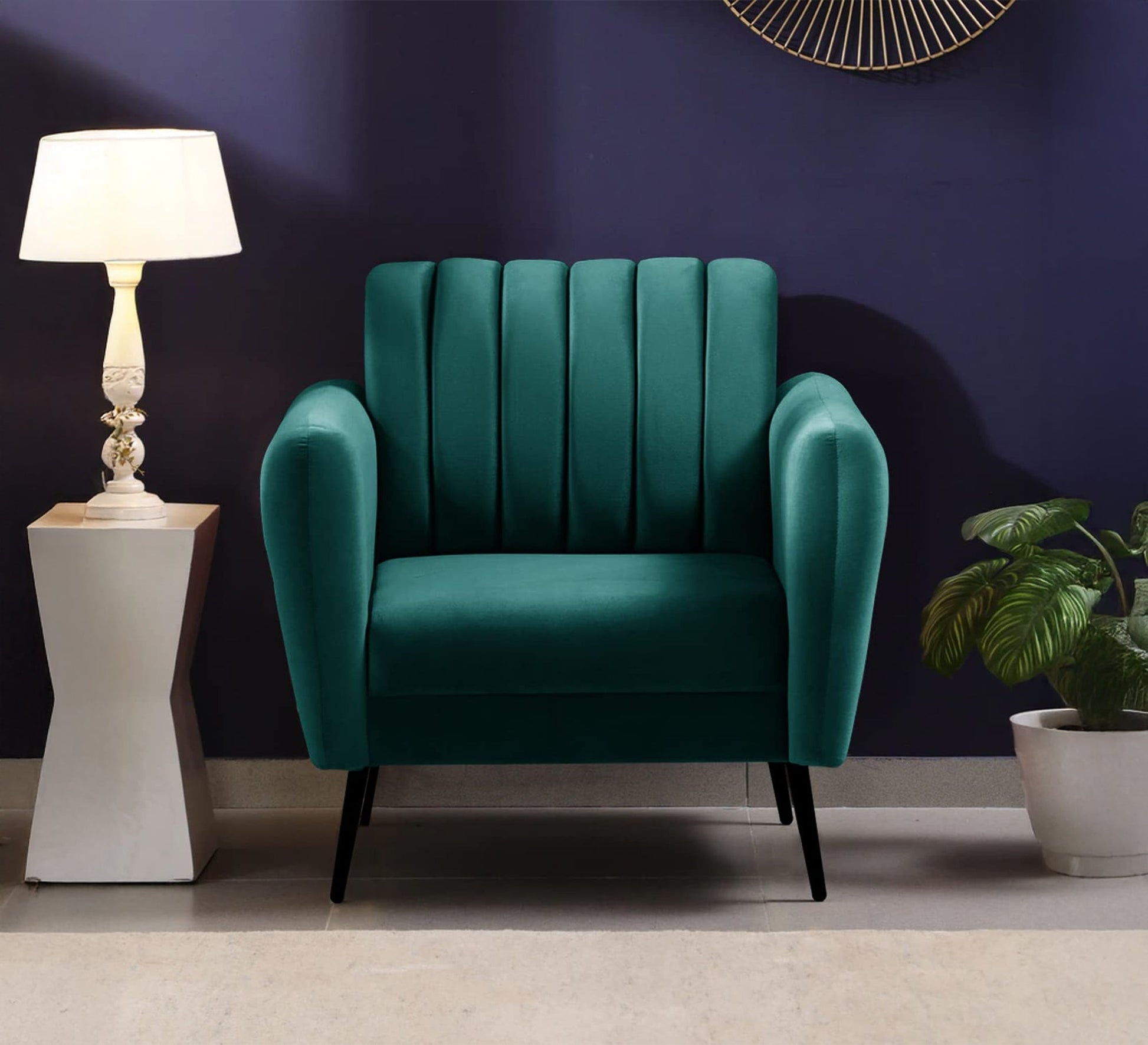 Armchair with slatted backrest - Vitrine Furniture - Furniture