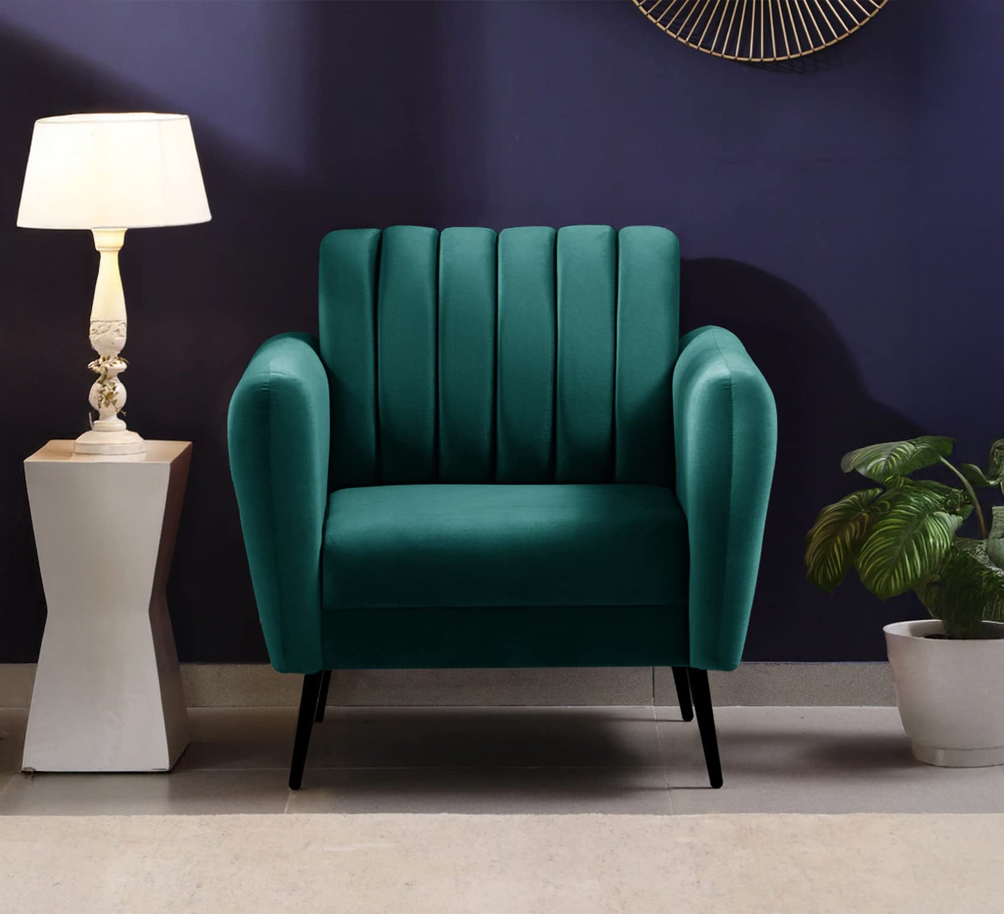 Armchair with slatted backrest - Vitrine Furniture - Furniture