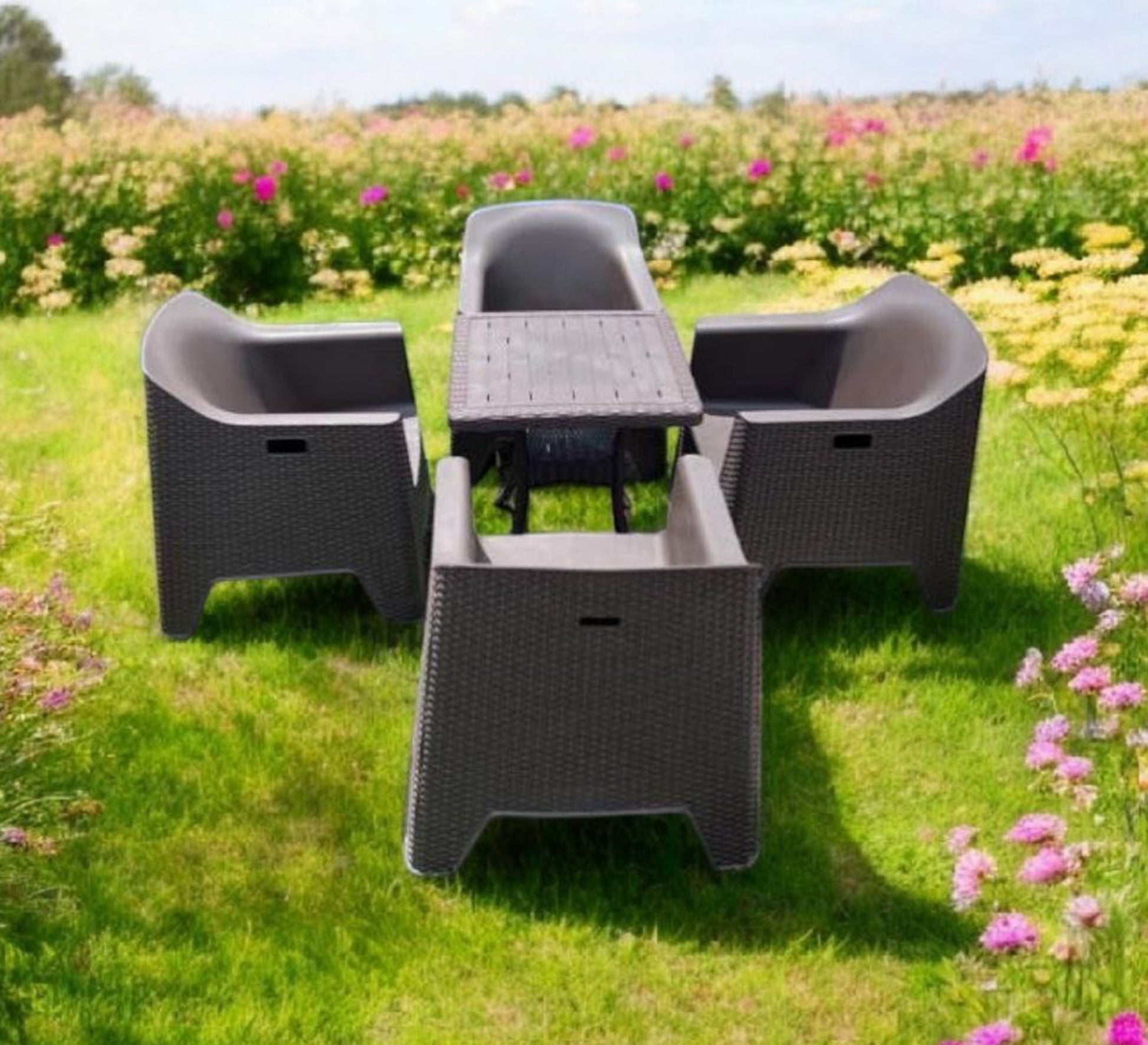 Armstrong rattan chair set, comfortable, stylish, and perfect for the garden - Vitrine Furniture - Outdoor Products