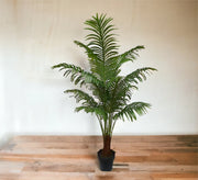 Artificial plant pot made of plastic and leather - Vitrine Furniture - Decor