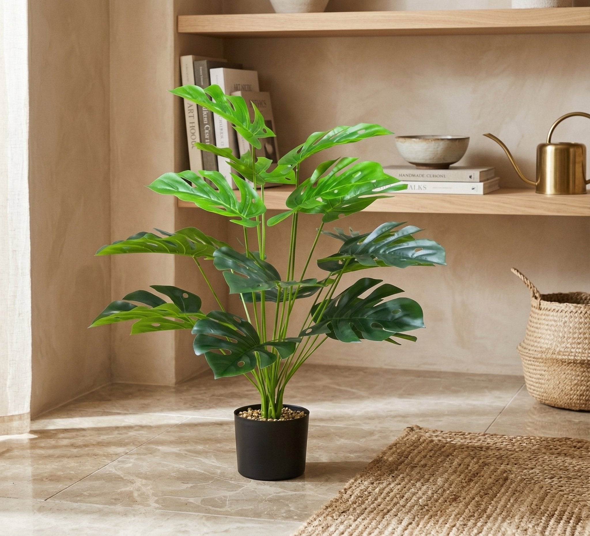 Artificial Table Pots: Elegant, Lush, Low - Maintenance - Vitrine Furniture - Pots & Plants