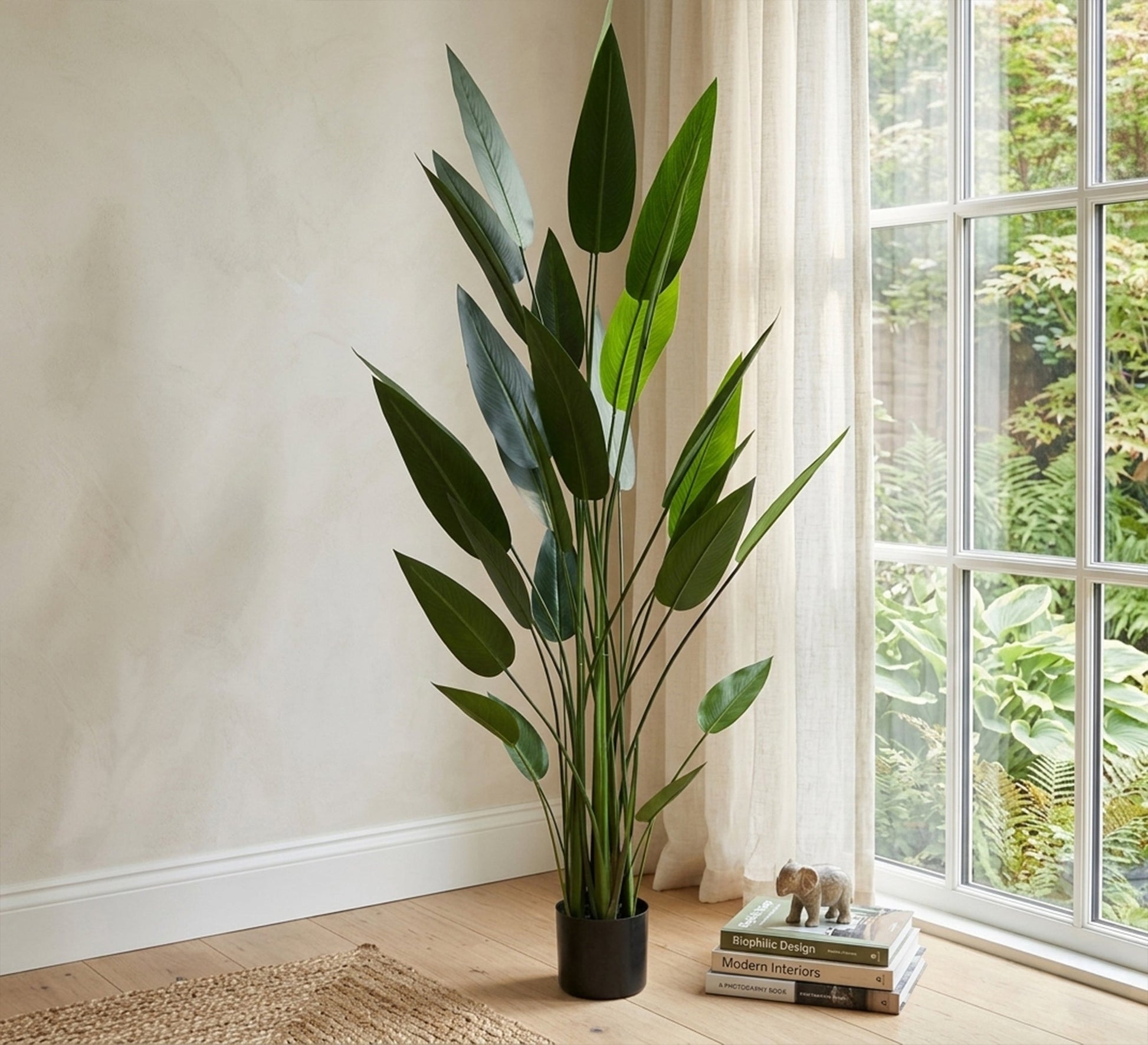 Artificial tree with black pot - Vitrine Furniture - Pots & Plants