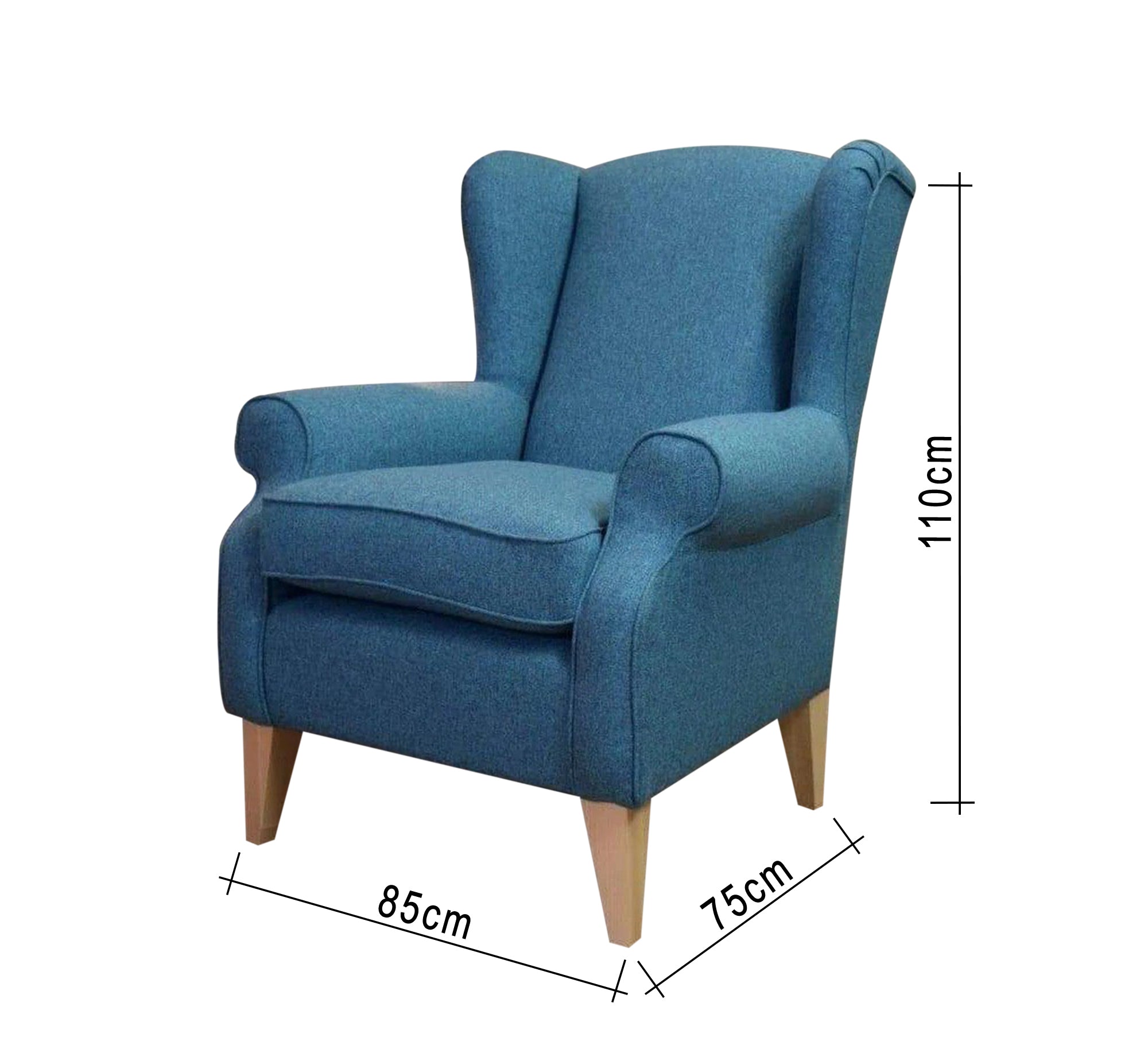 Baby Blue Footstool - Vitrine Furniture - Furniture