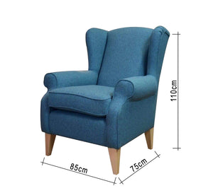 Baby Blue Footstool - Vitrine Furniture - Furniture