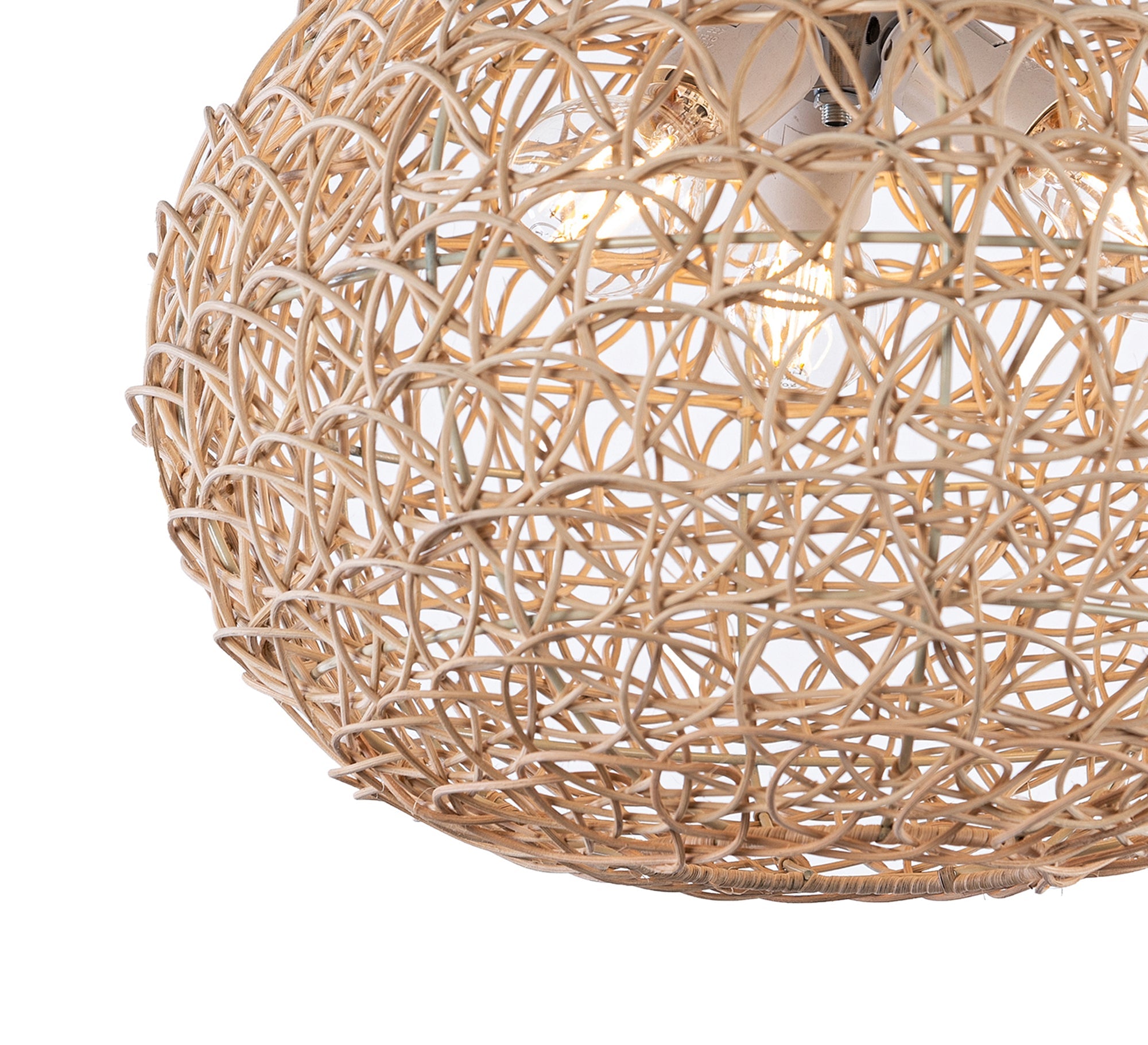 Ball bamboo pendant light - Vitrine Furniture - Lighting