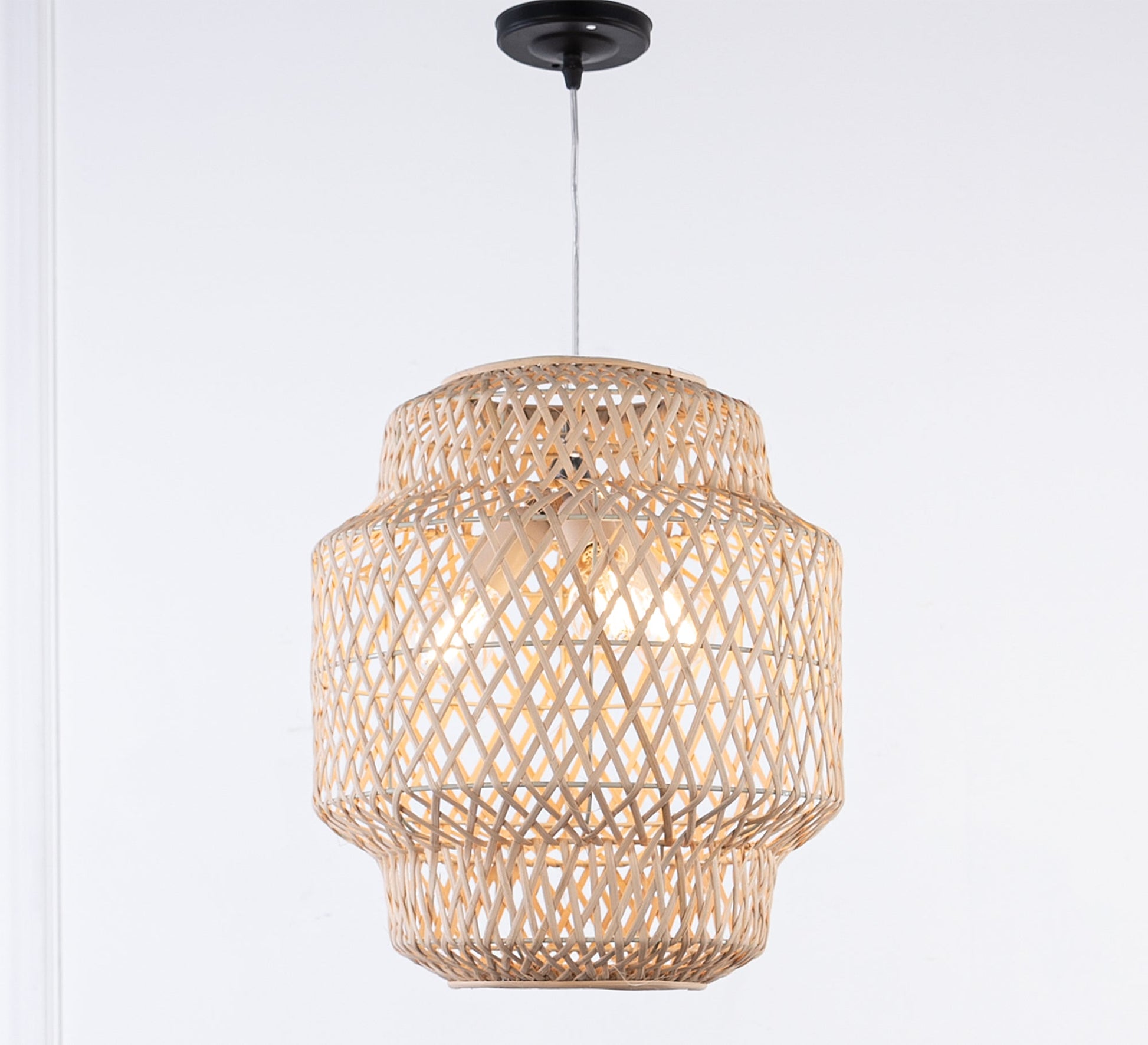 Bamboo ceiling lamp - Vitrine Furniture - Lighting
