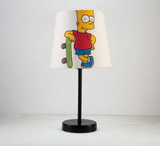 Bart Simpson Lamp : Fun blue design with a black base - Vitrine Furniture - Lighting