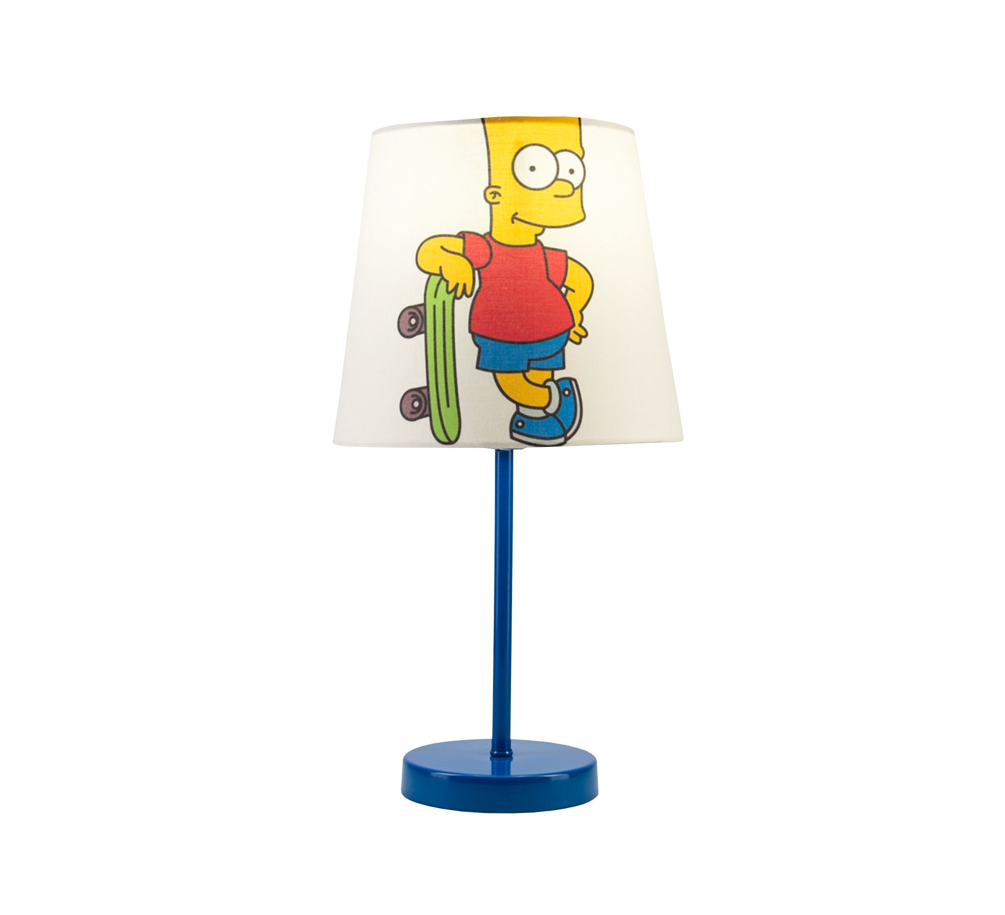 Bart Simpson Lamp : Fun Design with Blue Base - Vitrine Furniture - Lighting