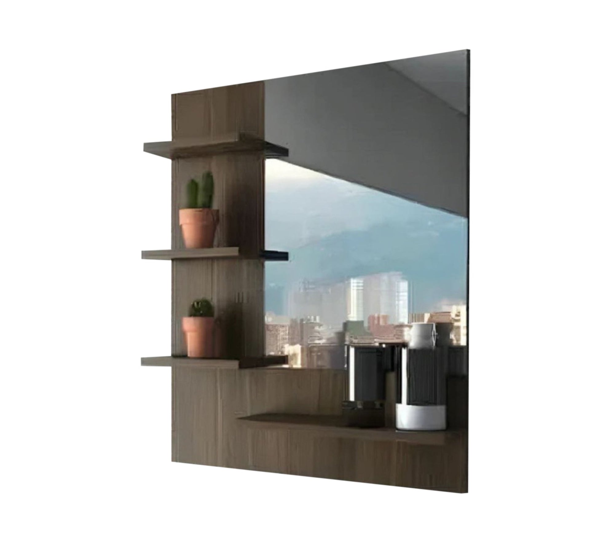 Bathroom mirror with shelves - Vitrine Furniture - Décor
