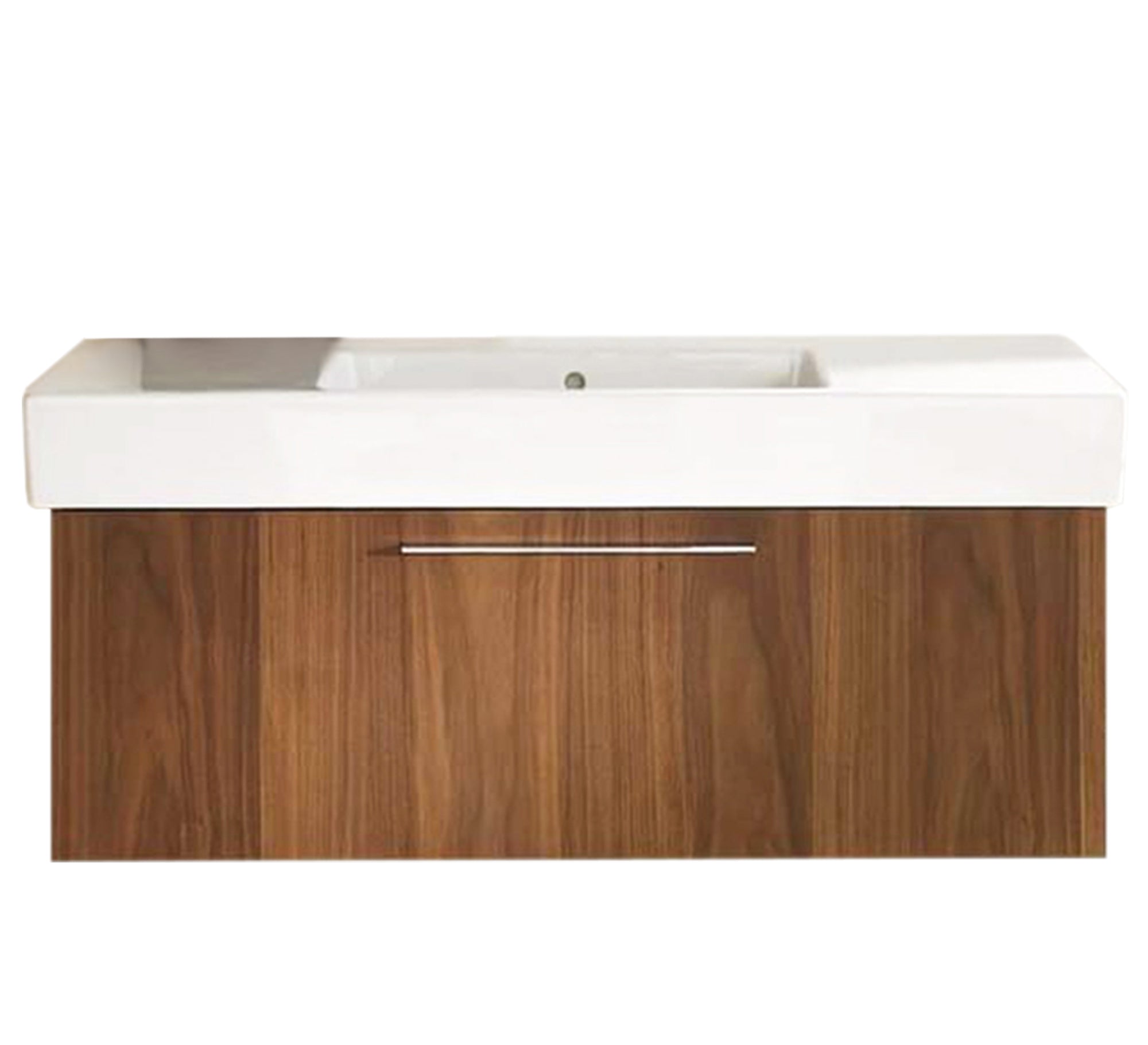 Bathroom Sink Unit: Elegant Honey Brown Finish - Vitrine Furniture - Furniture
