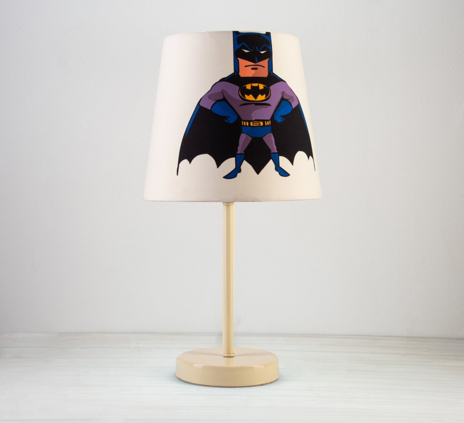 Batman Hero Table Lamp with Beige Base - Vitrine Furniture - Lighting