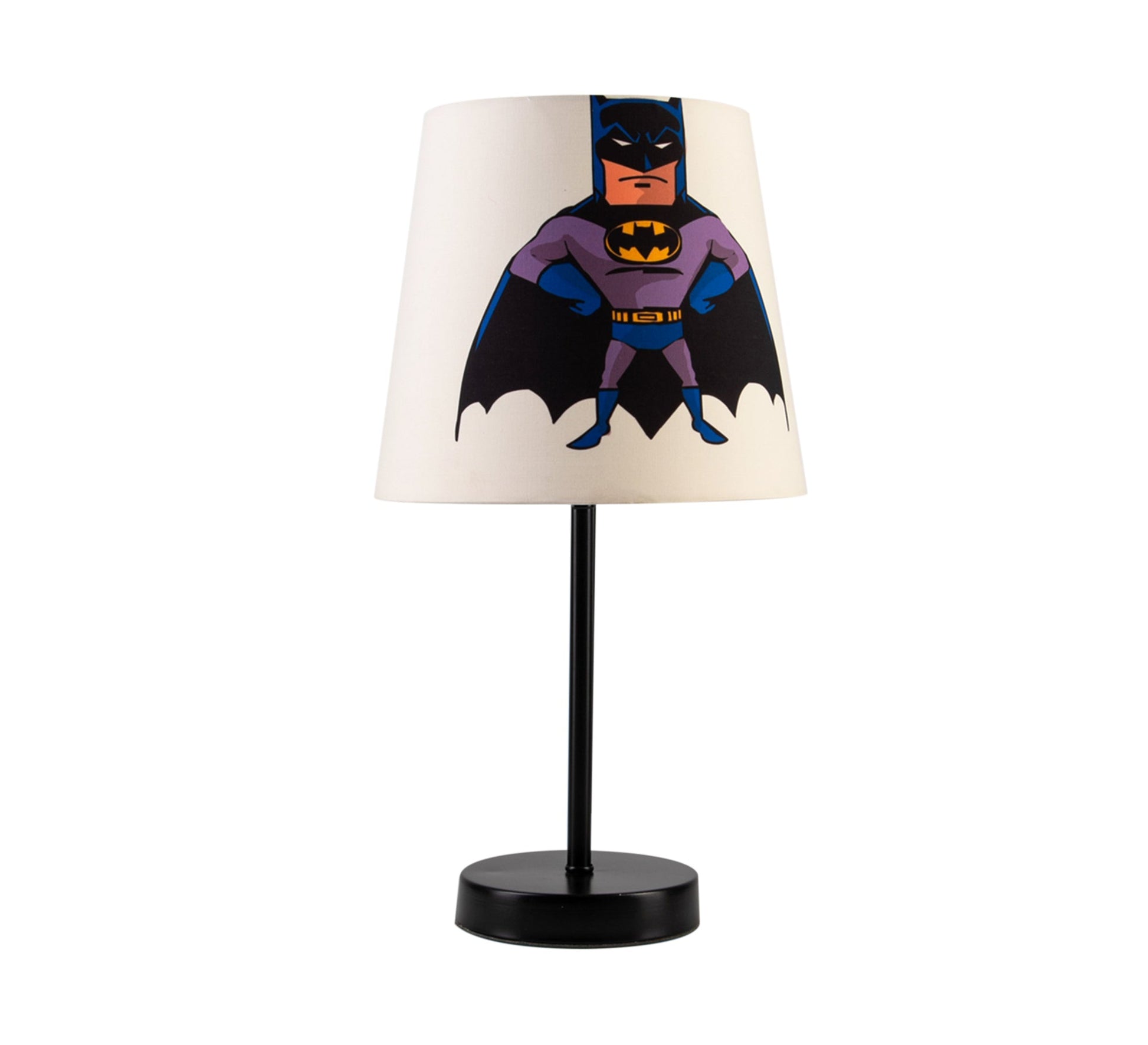 Batman Lamp: A superhero who lights up your night with a black base - Vitrine Furniture - Lighting