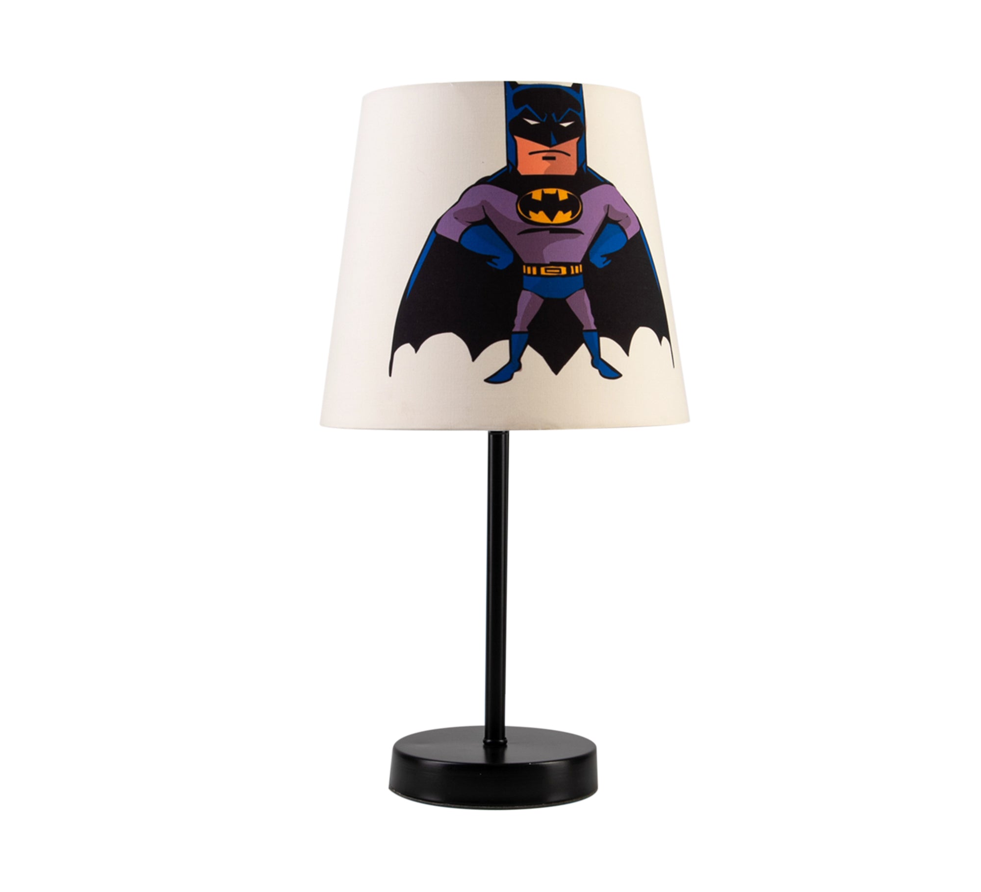 Batman Lamp: A superhero who lights up your night with a black base - Vitrine Furniture - Lighting