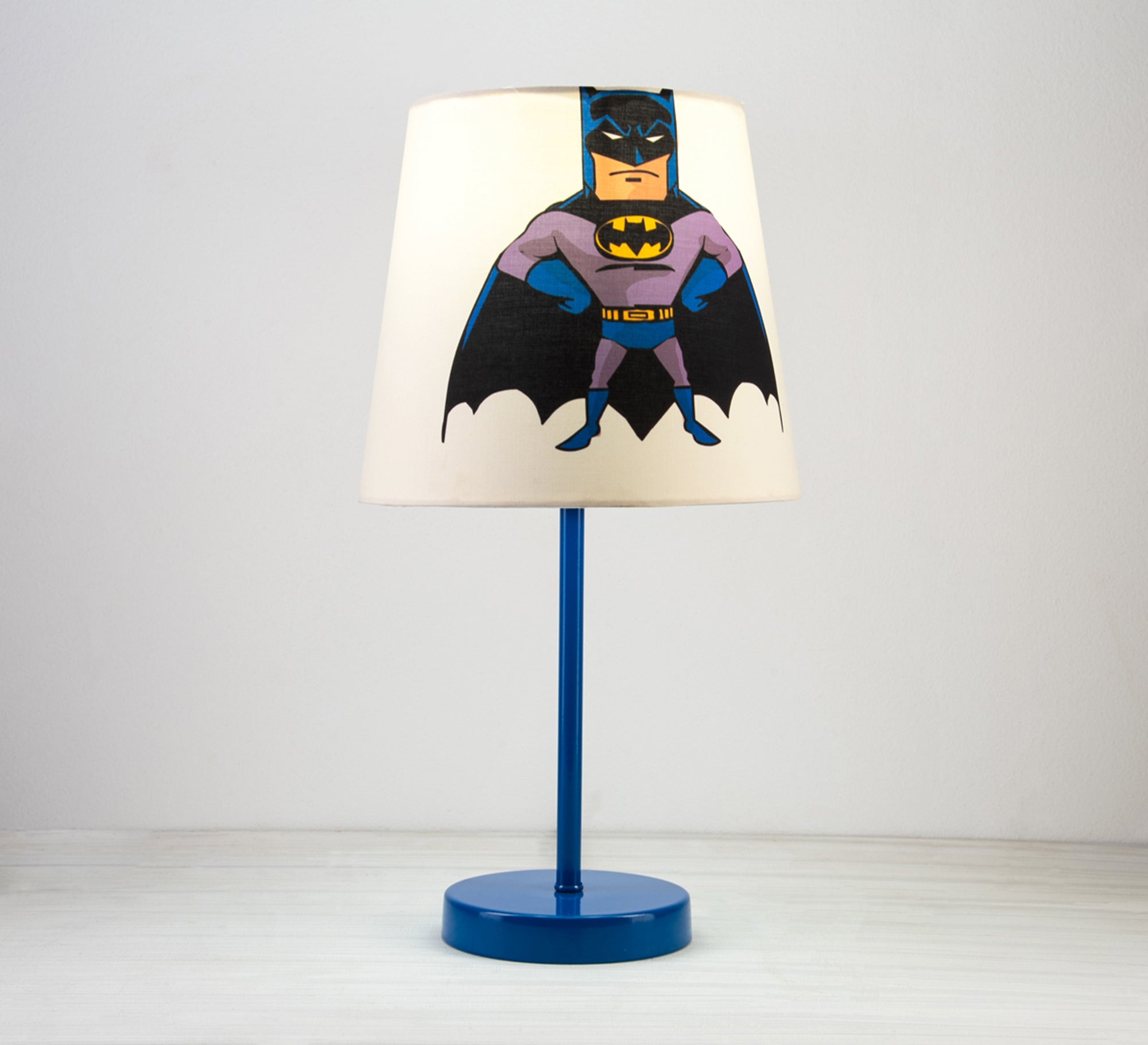 Batman Lamp: A superhero who lights up your night with a blue base - Vitrine Furniture - Lighting