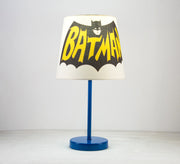 Batman Lamp: Superhero Lighting for Your Child's Room with a Blue Base - Vitrine Furniture - Lighting