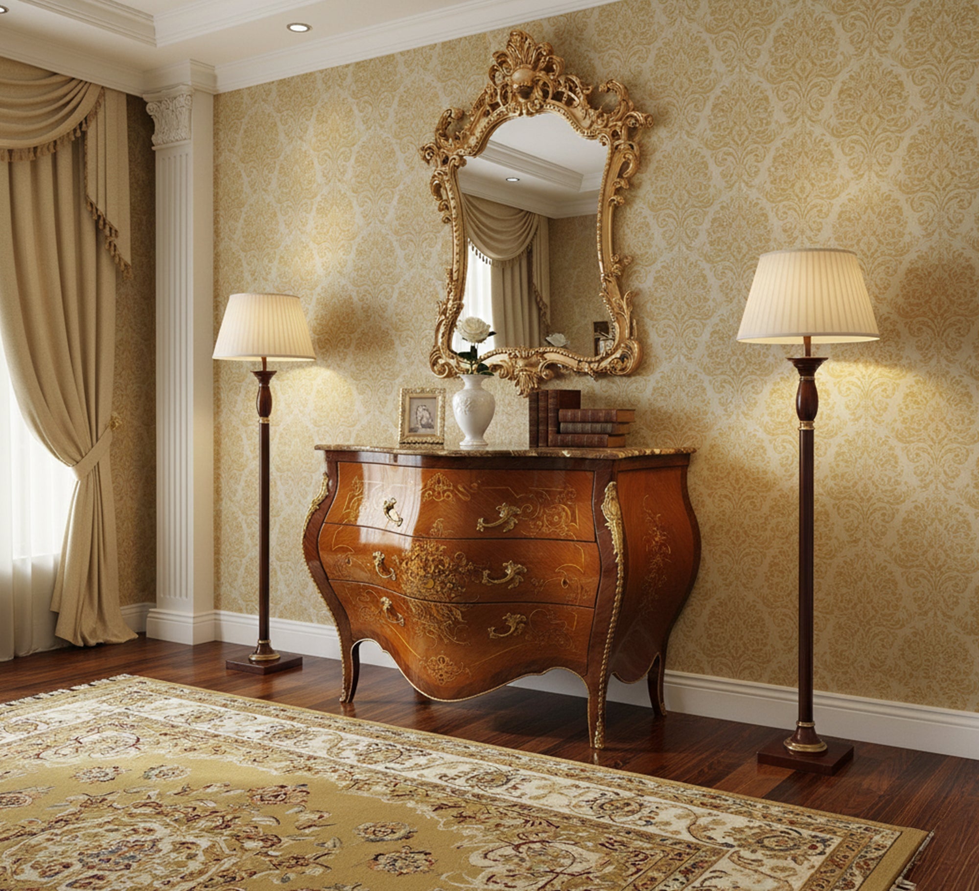 Bayou Queen of beech wood - Vitrine Furniture - Living room Tables