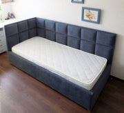 Bed with side and backrest - Vitrine Furniture - Furniture