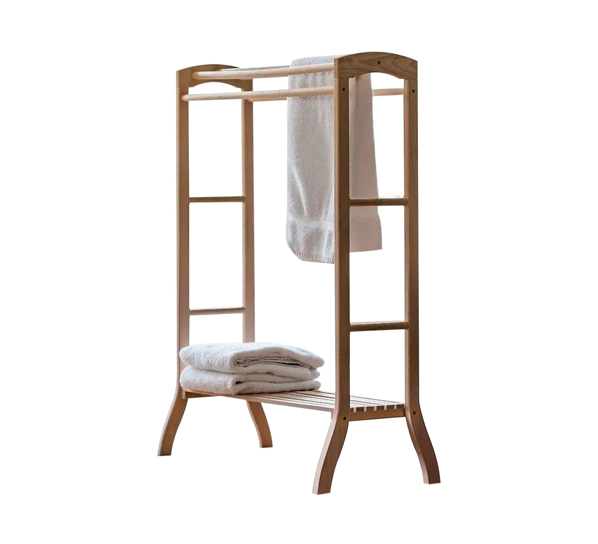 Bedroom towel rail with lower shelf - Vitrine Furniture - Furniture