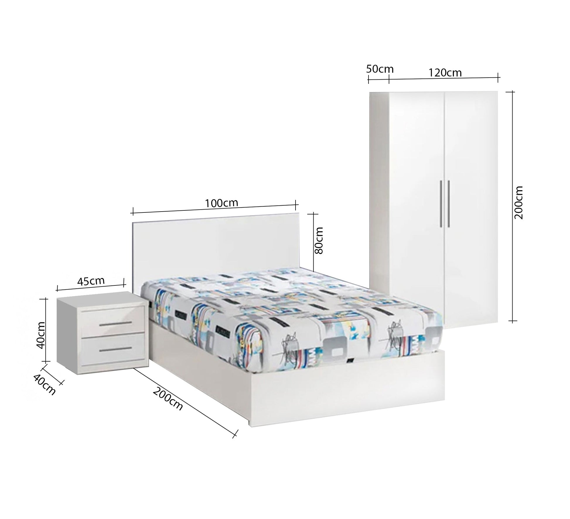 Bedroom with a practical and elegant design - Vitrine Furniture - Furniture