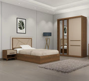 Bedroom with one bed - Vitrine Furniture - Furniture