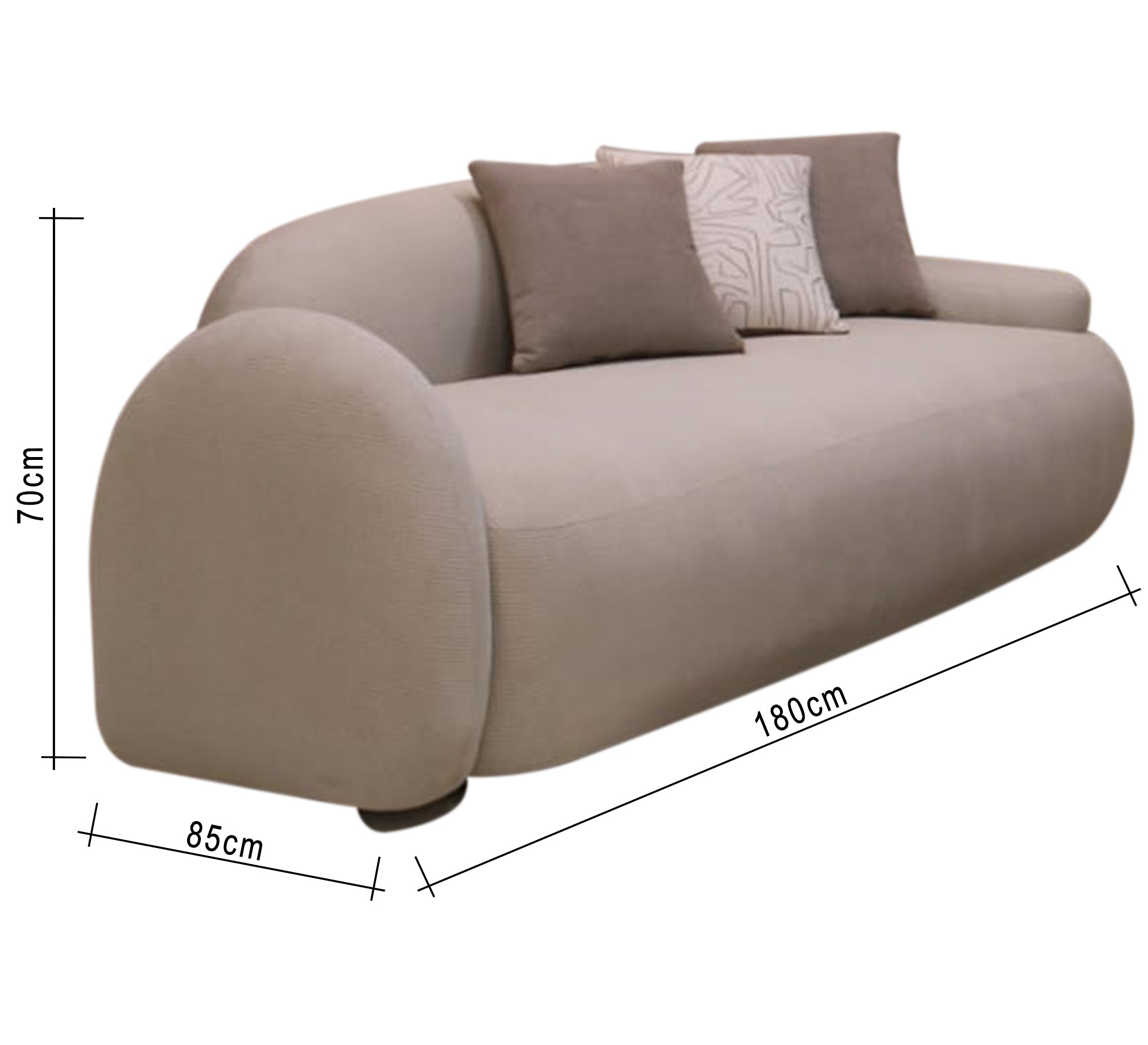 Beige and cafe living room - Vitrine Furniture - Furniture