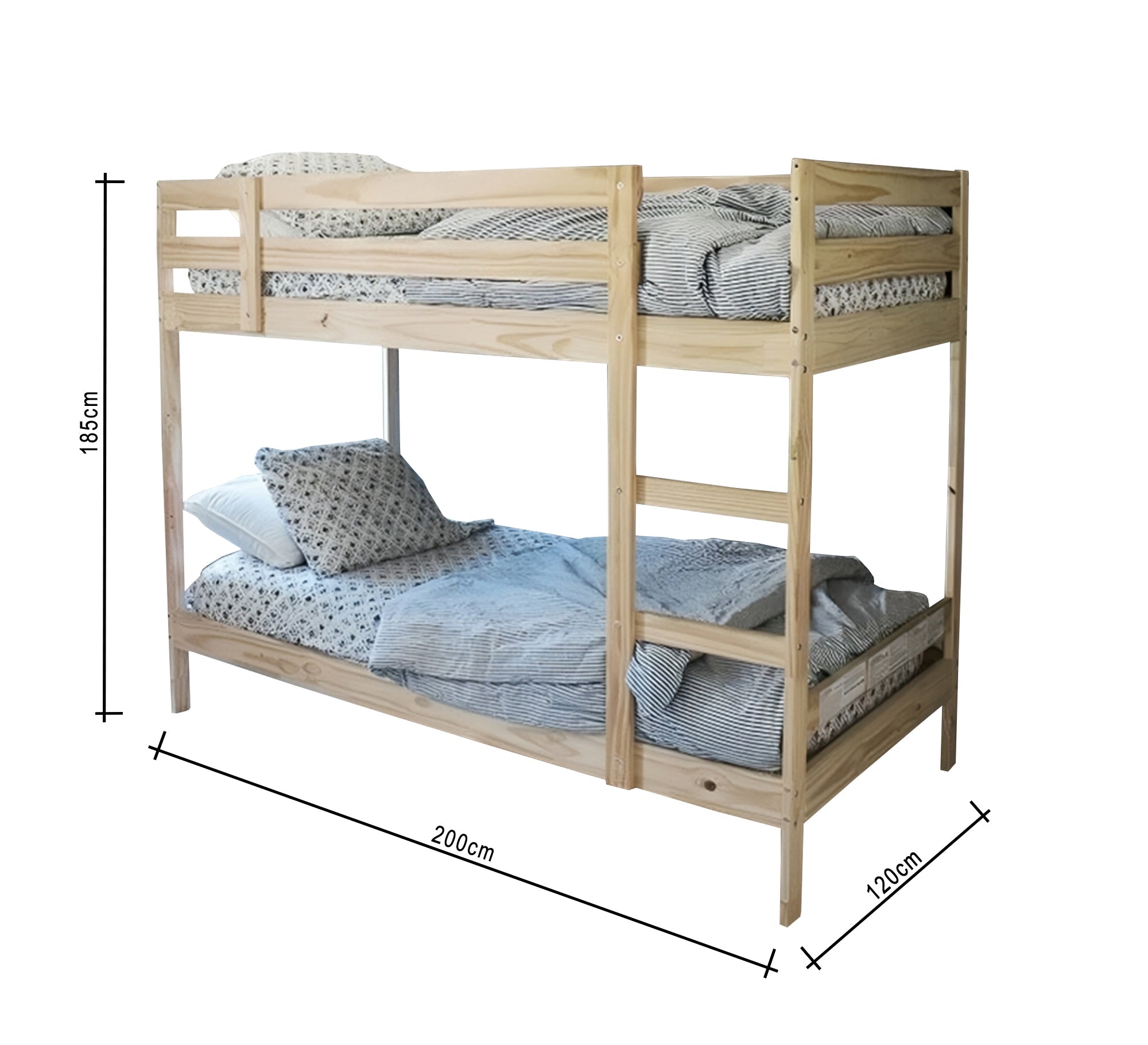 Beige bunk bed - Vitrine Furniture - Furniture