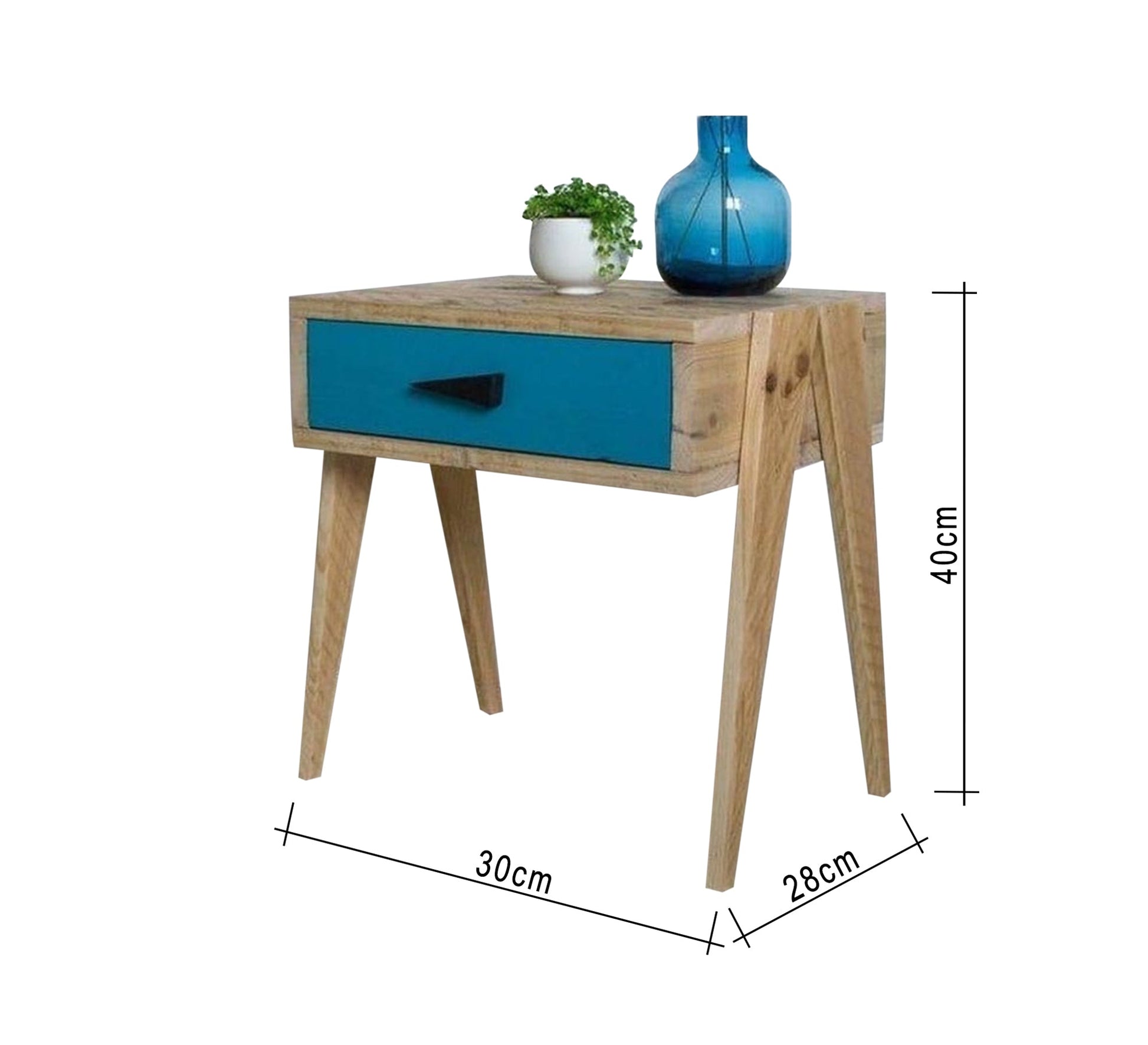 Beige Chest of Drawers with Four Raised Legs - Vitrine Furniture - Furniture