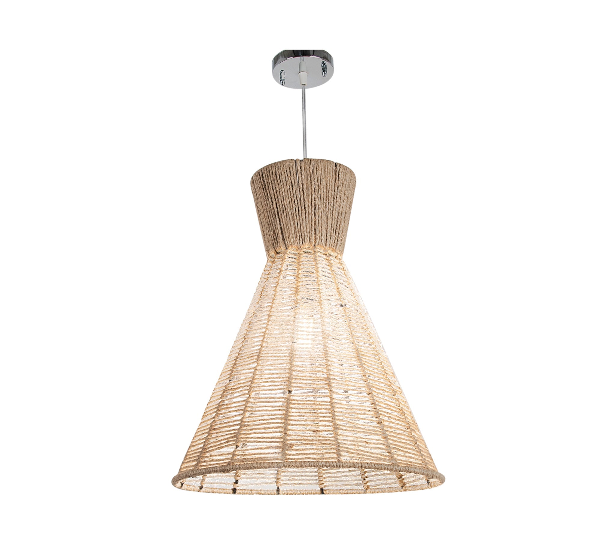 Beige cone ceiling lamp - Vitrine Furniture - Lighting