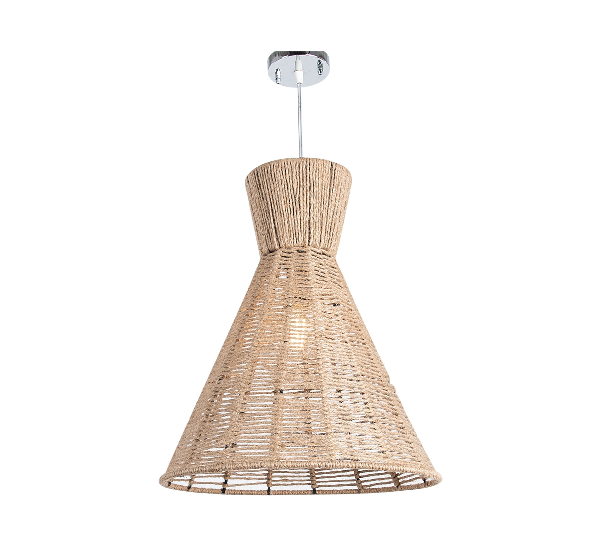 Beige cone ceiling lamp - Vitrine Furniture - Lighting
