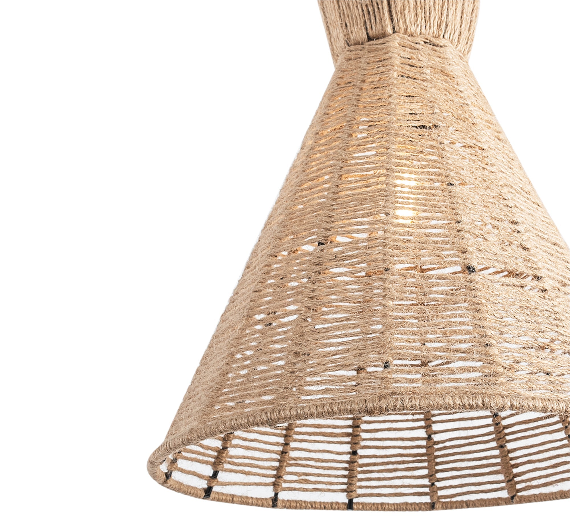 Beige cone ceiling lamp - Vitrine Furniture - Lighting