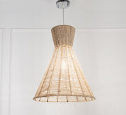 Beige cone ceiling lamp - Vitrine Furniture - Lighting