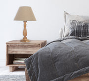 Beige Cone Table Lamp - Vitrine Furniture - Lighting