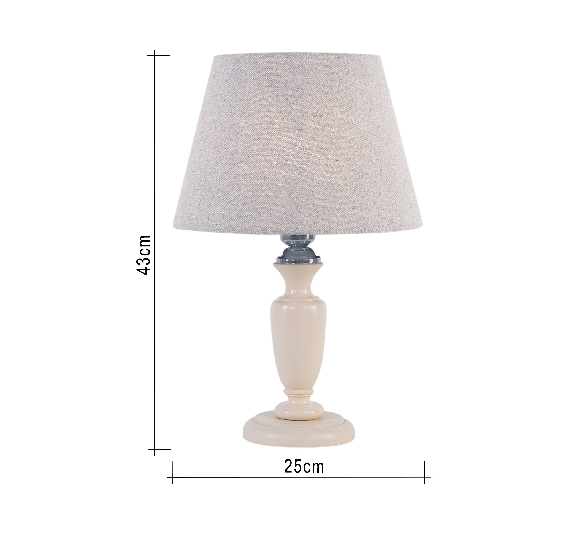 Beige desk lamp - Vitrine Furniture - Lighting