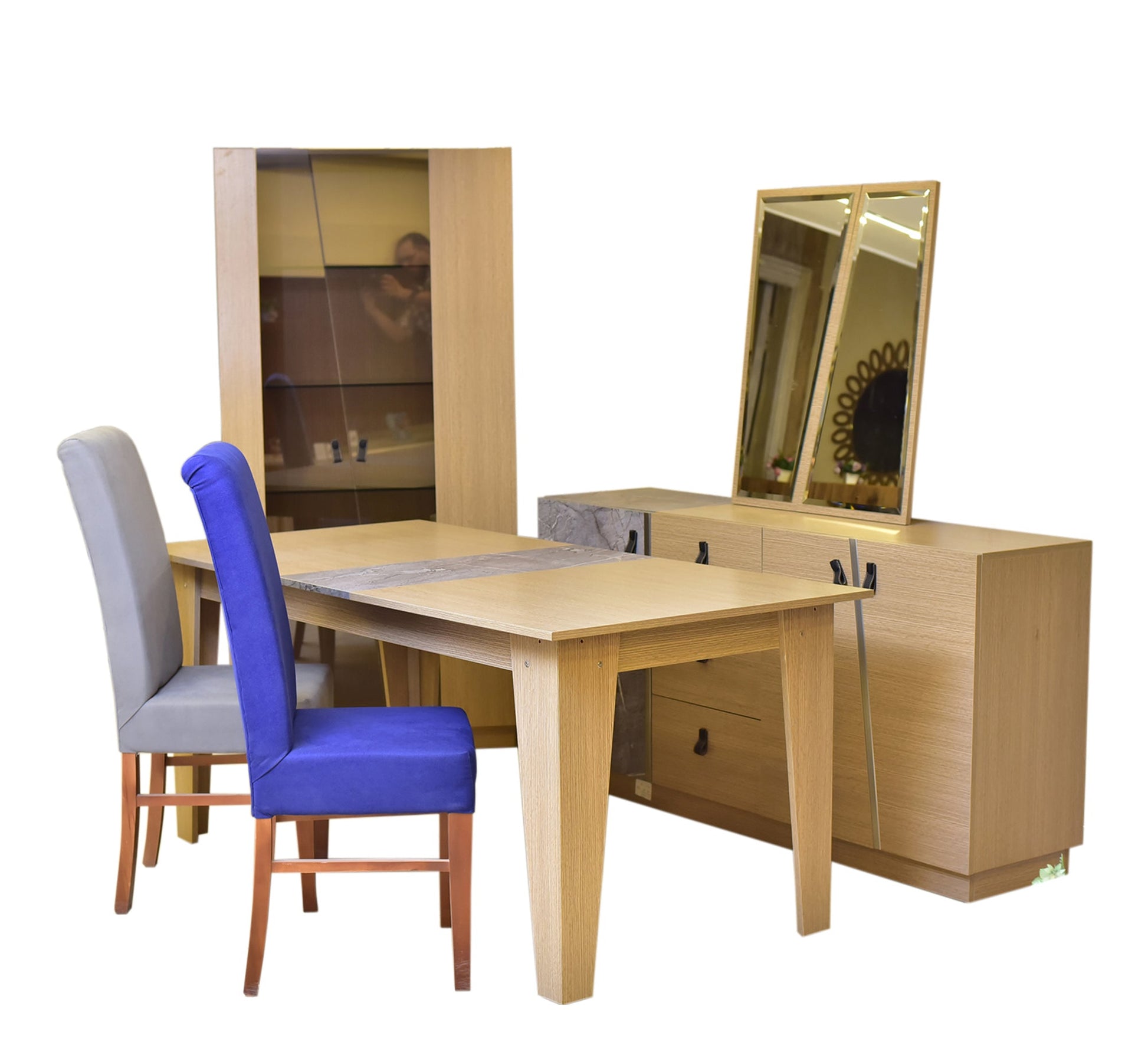 Beige dining room - Vitrine Furniture - Sets