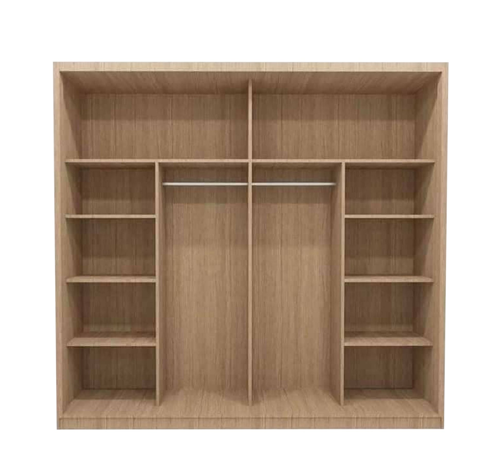 Beige Elegance Wardrobe in Sleek & Minimalistic Design - Vitrine Furniture - Furniture