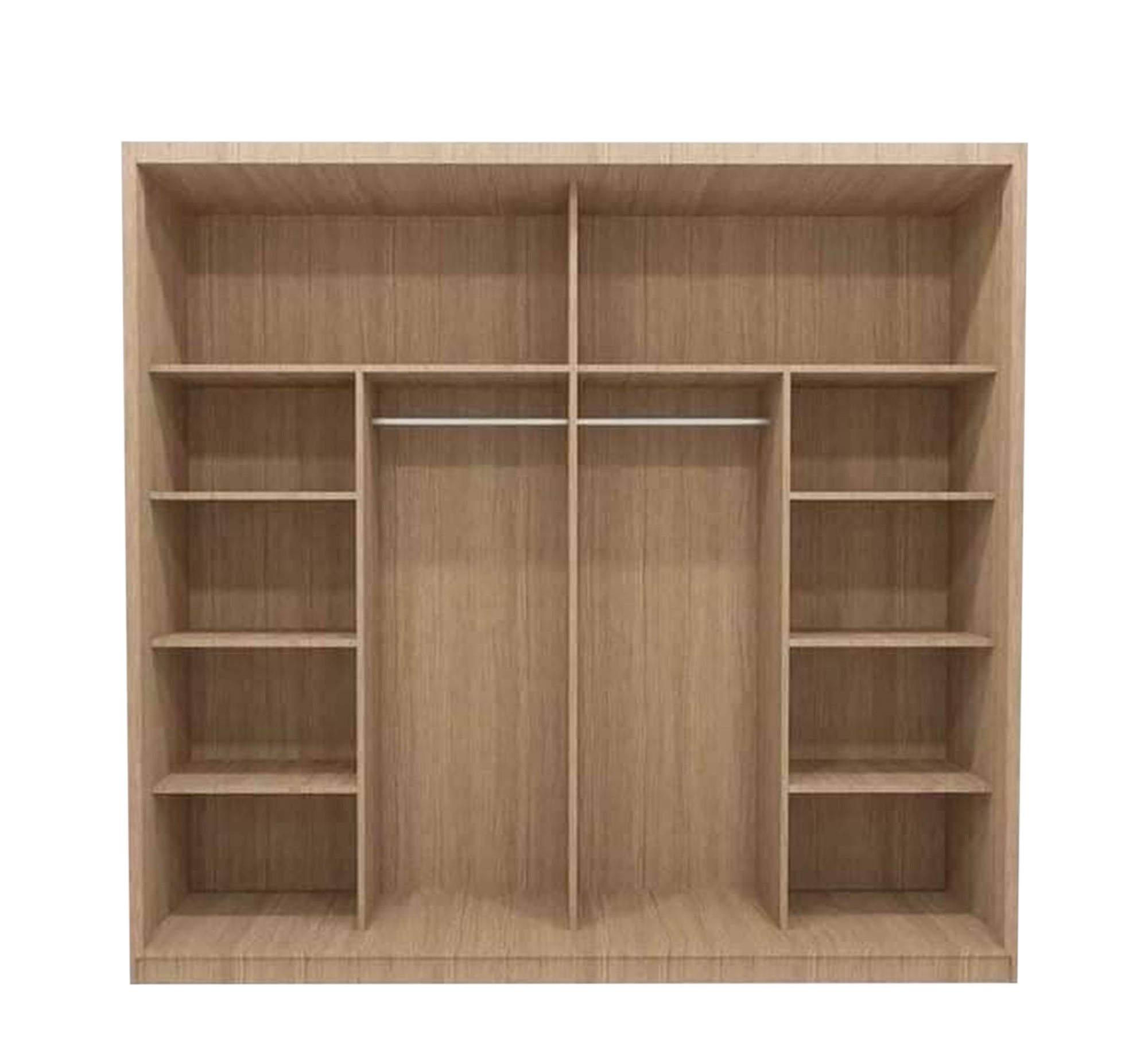 Beige Elegance Wardrobe in Sleek & Minimalistic Design - Vitrine Furniture - Furniture