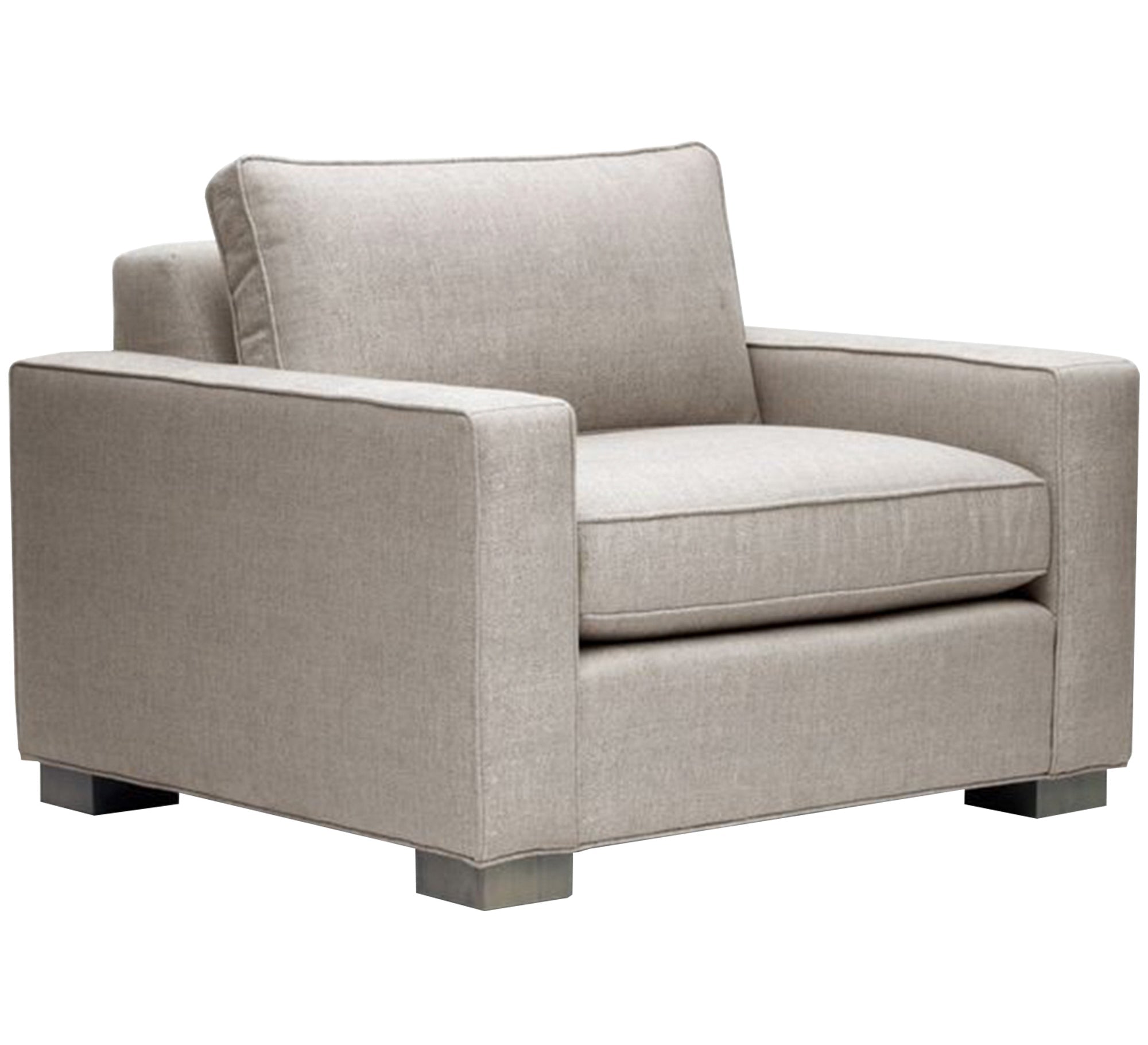 Beige footchair - Vitrine Furniture - Chairs & Chaise lounge