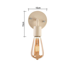 Beige Metal Wall Lamp - Vitrine Furniture - Lighting