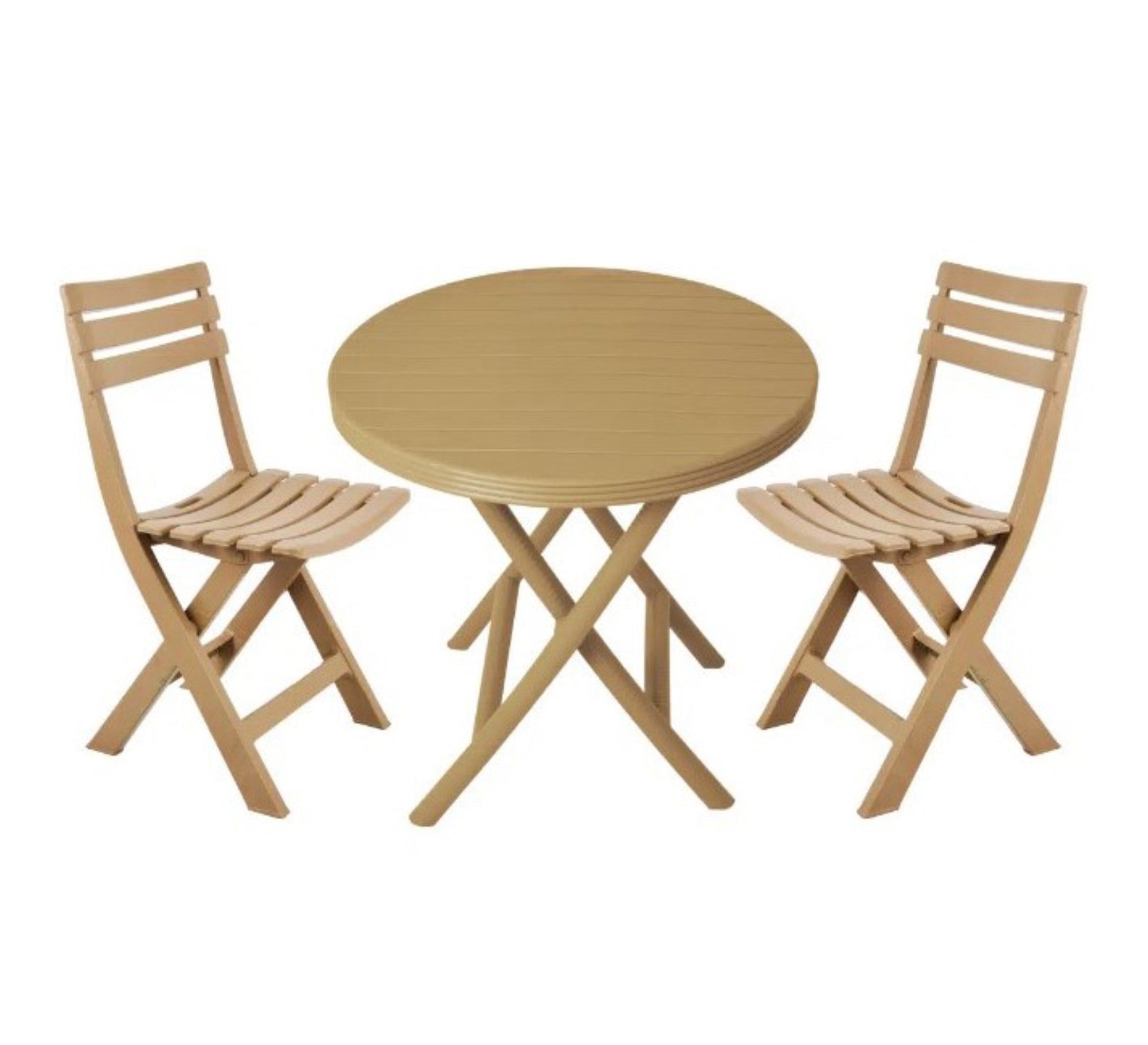 Beige patio chair set - Vitrine Furniture - Outdoor Products