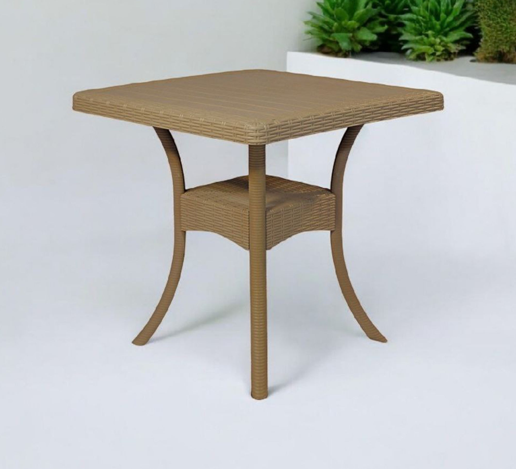 Beige patio set, square, elegant, comfortable, outdoor - Vitrine Furniture - Outdoor Products