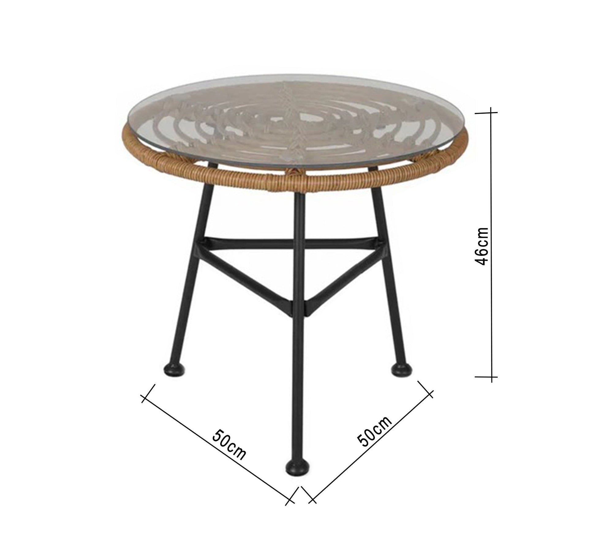 Beige rattan chairs set - Vitrine Furniture - Outdoor Products