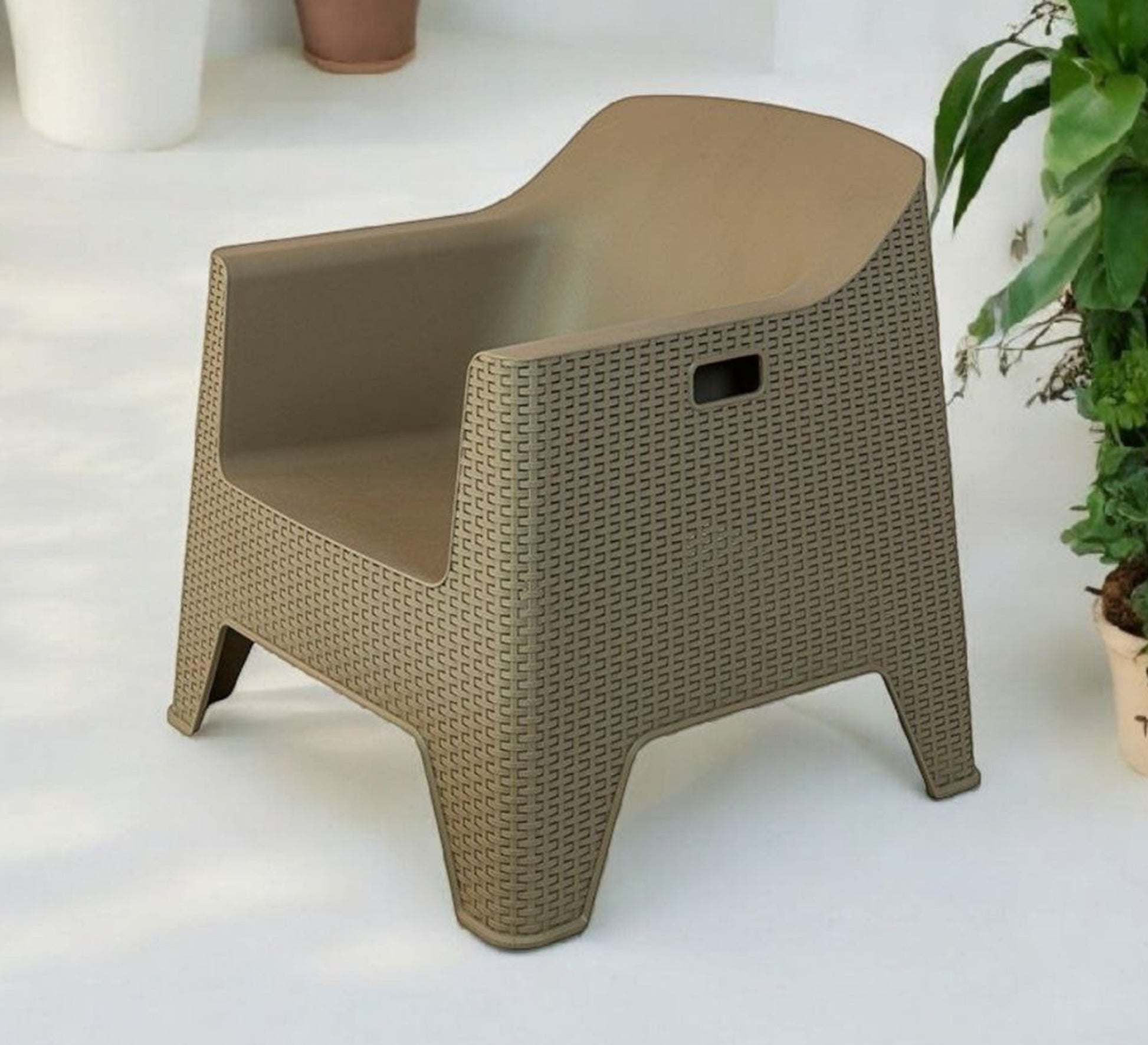 Beige rattan set, comfortable, stylish, and perfect for the garden - Vitrine Furniture - Outdoor Products